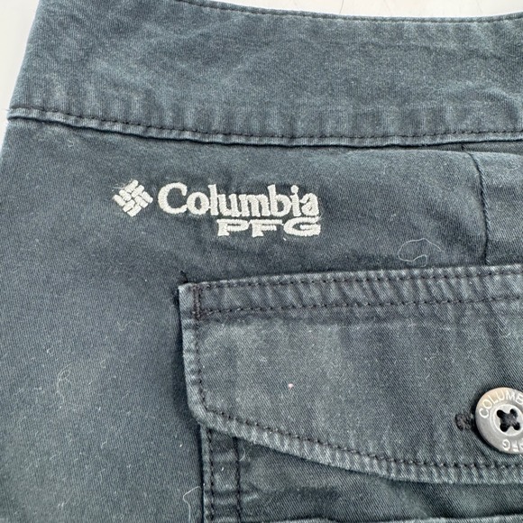 Columbia Women's Black Casual Shorts‎ Size 14 Outdoor Hiking Utility Gorpcore - Picture 9 of 12